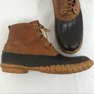 VTG LL Bean Classic Duck Boots Waterproof Sz 9 B